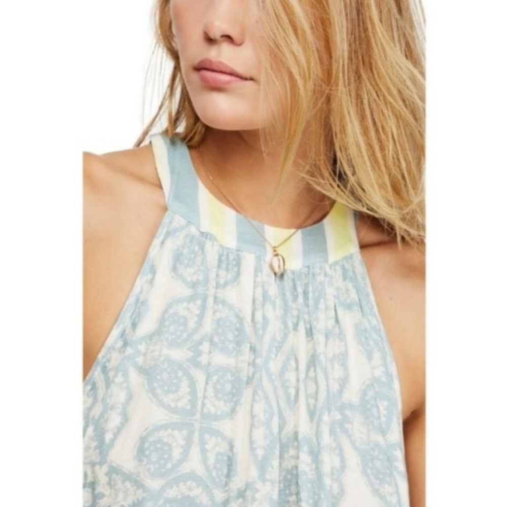 Free People Tunic Ivory Combo Medium - Picture 6 of 16